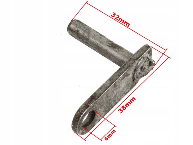 DŹWIGNIA USTALAJĄCA Z BOLCEM ZMIANY BIEGÓW SIMSON