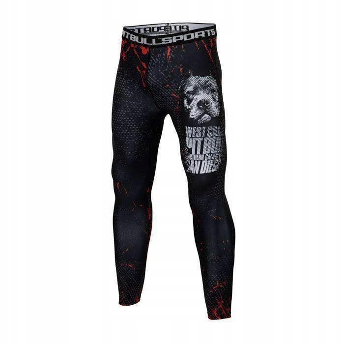 Pit Bull Legginsy Lajkry Blood Dog mma bjj XXL 2XL
