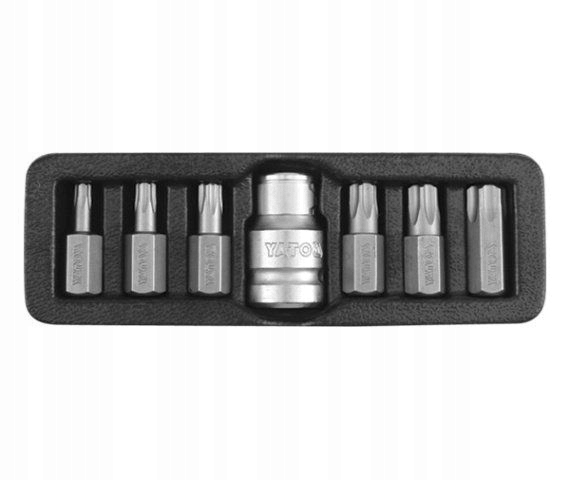 

Yato Klucze Specj.torx Security T25-T55 7CZ. YT-04