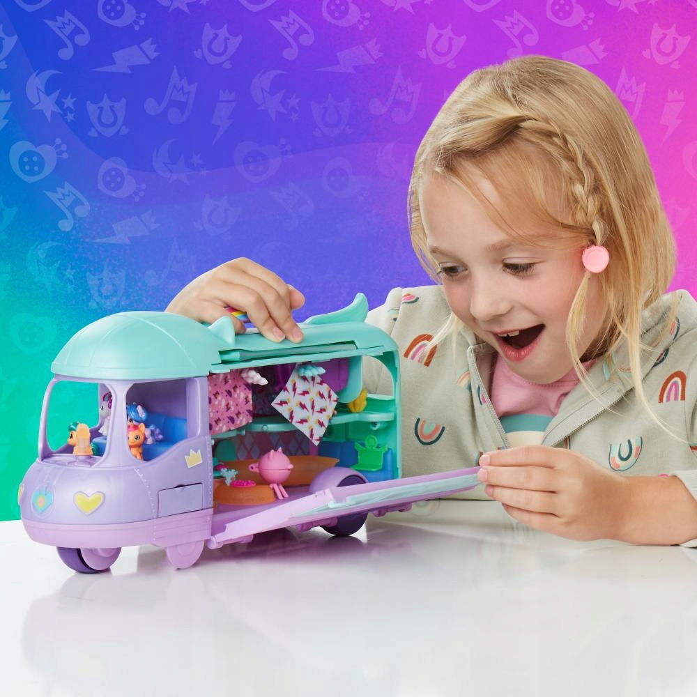 MY LITTLE PONY Zestaw Mini World Autokar kucyków Bohater My little pony