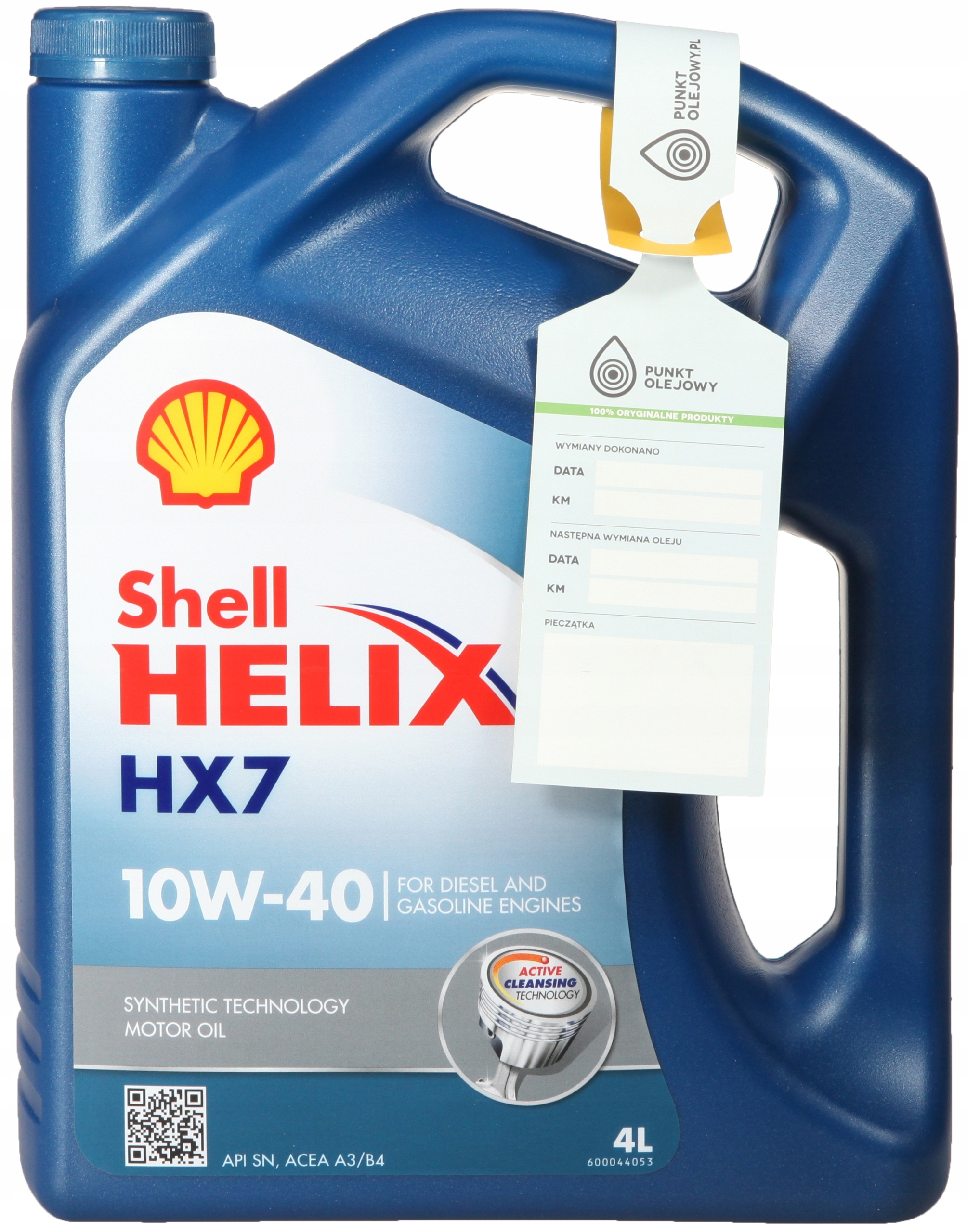 

Shell Helix HX7 10W40 4L