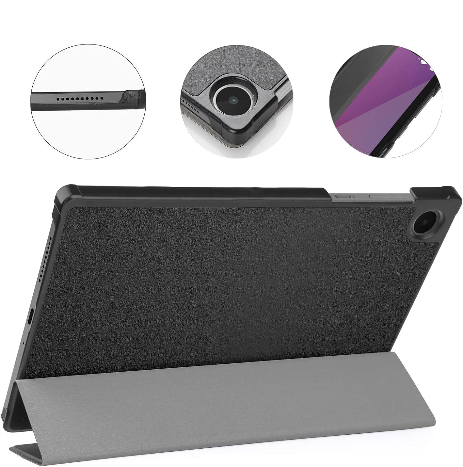 ETUI FLIP SKÓRZANE MAGNETYCZNE Z KLAPKĄ DO LENOVO PAD M8 8.0 CZARNE Kod producenta FLIP-KRAT-LEN-PAD8-ST