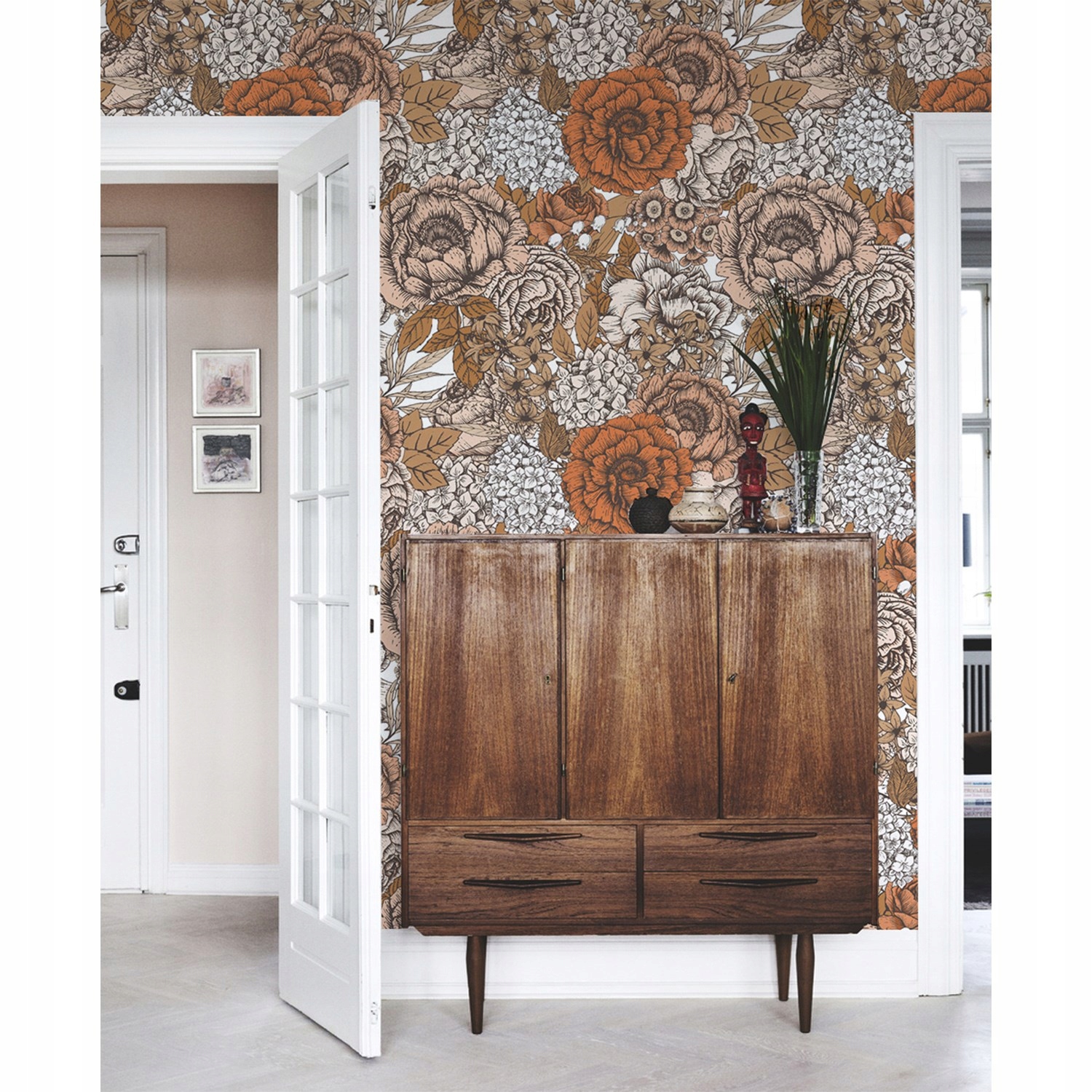 

Foto tapeta samoprzylepna Barokowe róże 360x250 cm