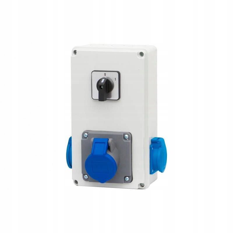 Rozvaděč Bico – zásuvky 32A/3P, 2x230V, 0/1(25A) F3.0802