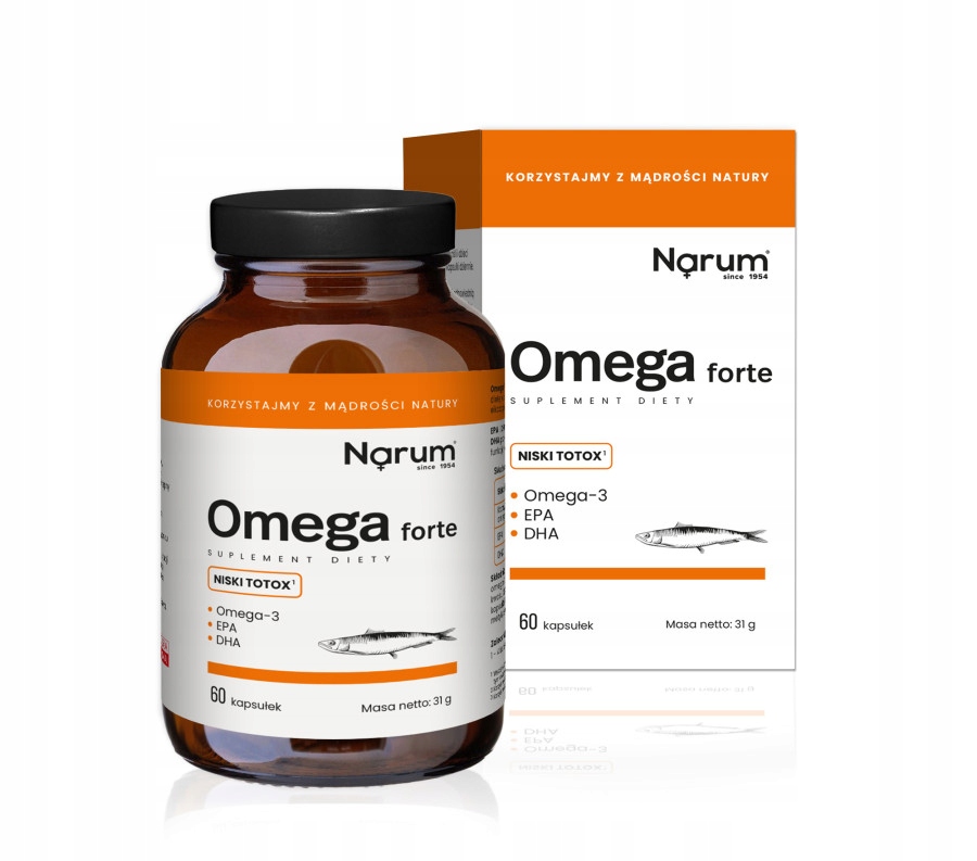 Narum Omega Forte| 60 kapsułek