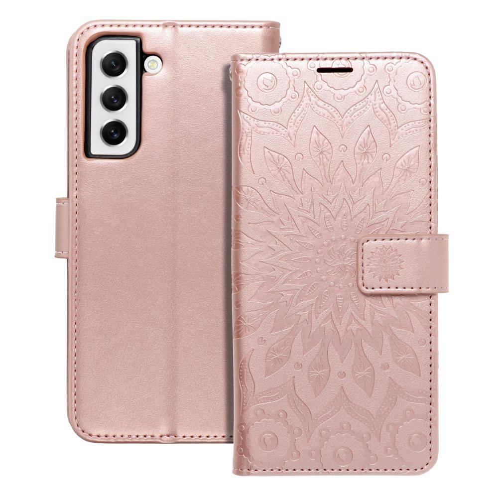Etui Mezzo Book Do Samsung S21 Fe Mandala Złoty Róż