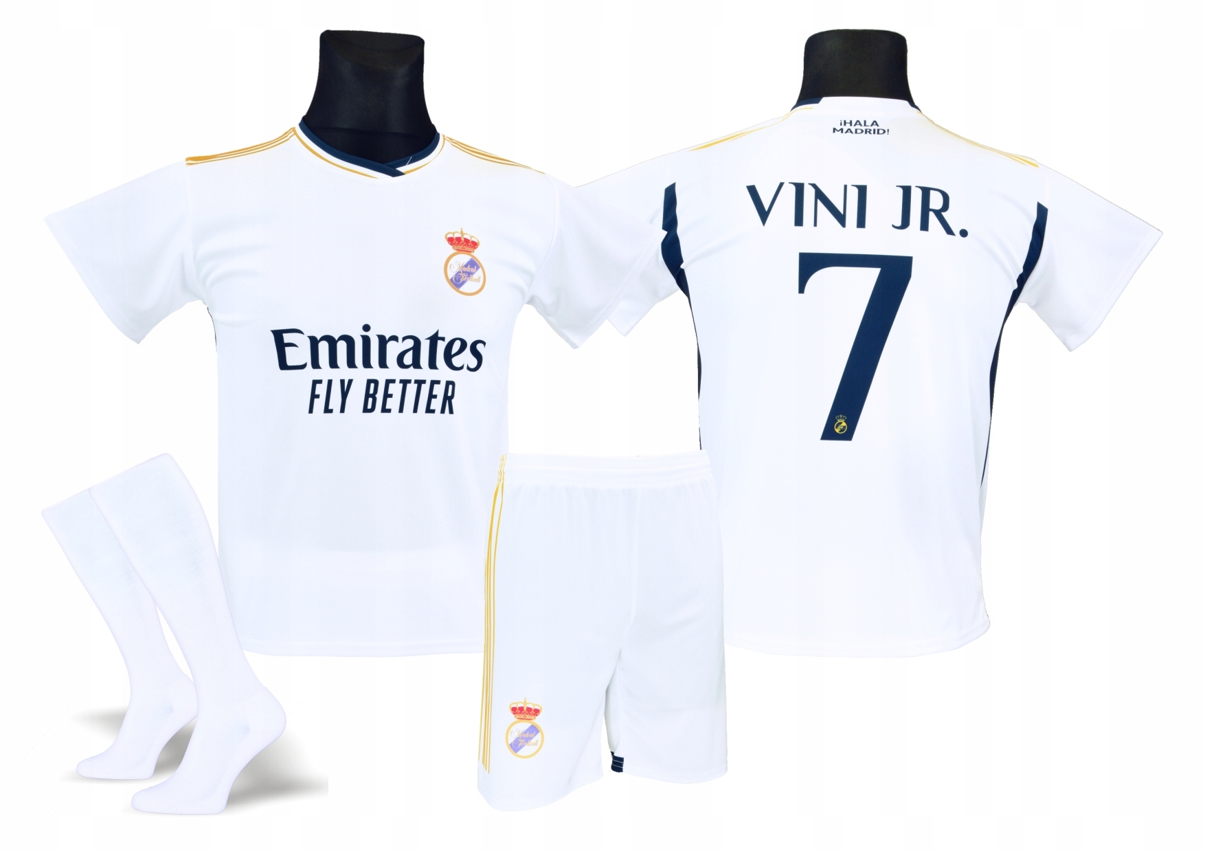 VINICIUS JR. koszulka spodenki getry rozmiar 152