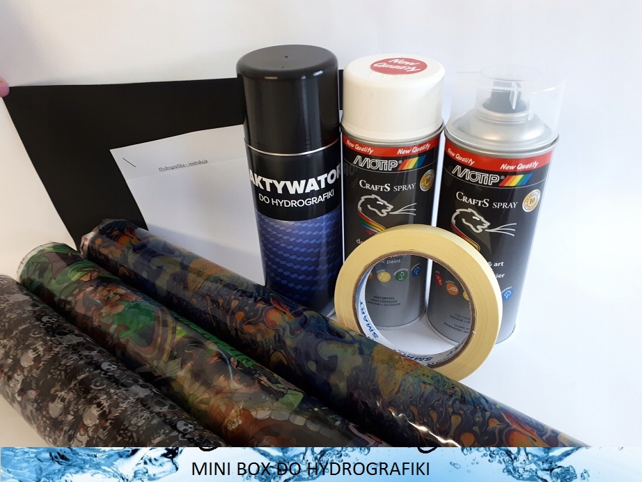 Hydrografika folia do hydrografiki Mini box Marka inny