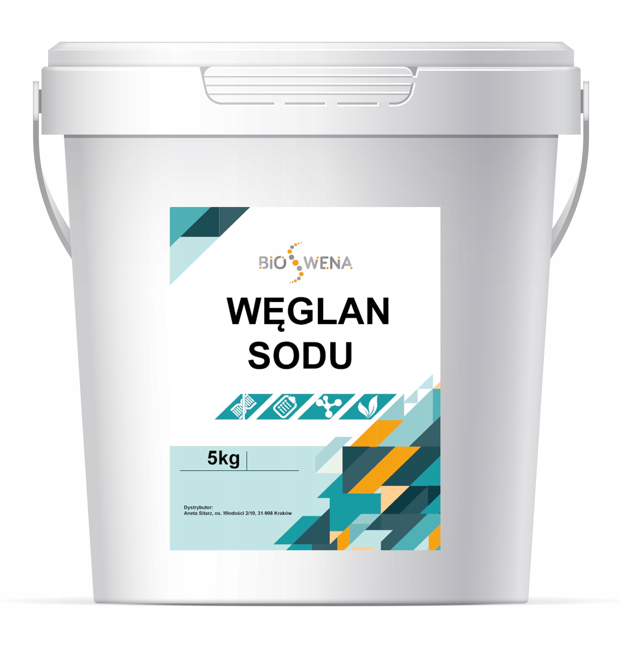 

Soda kalcynowana 5kg Węglan sodu lekki Bioswena