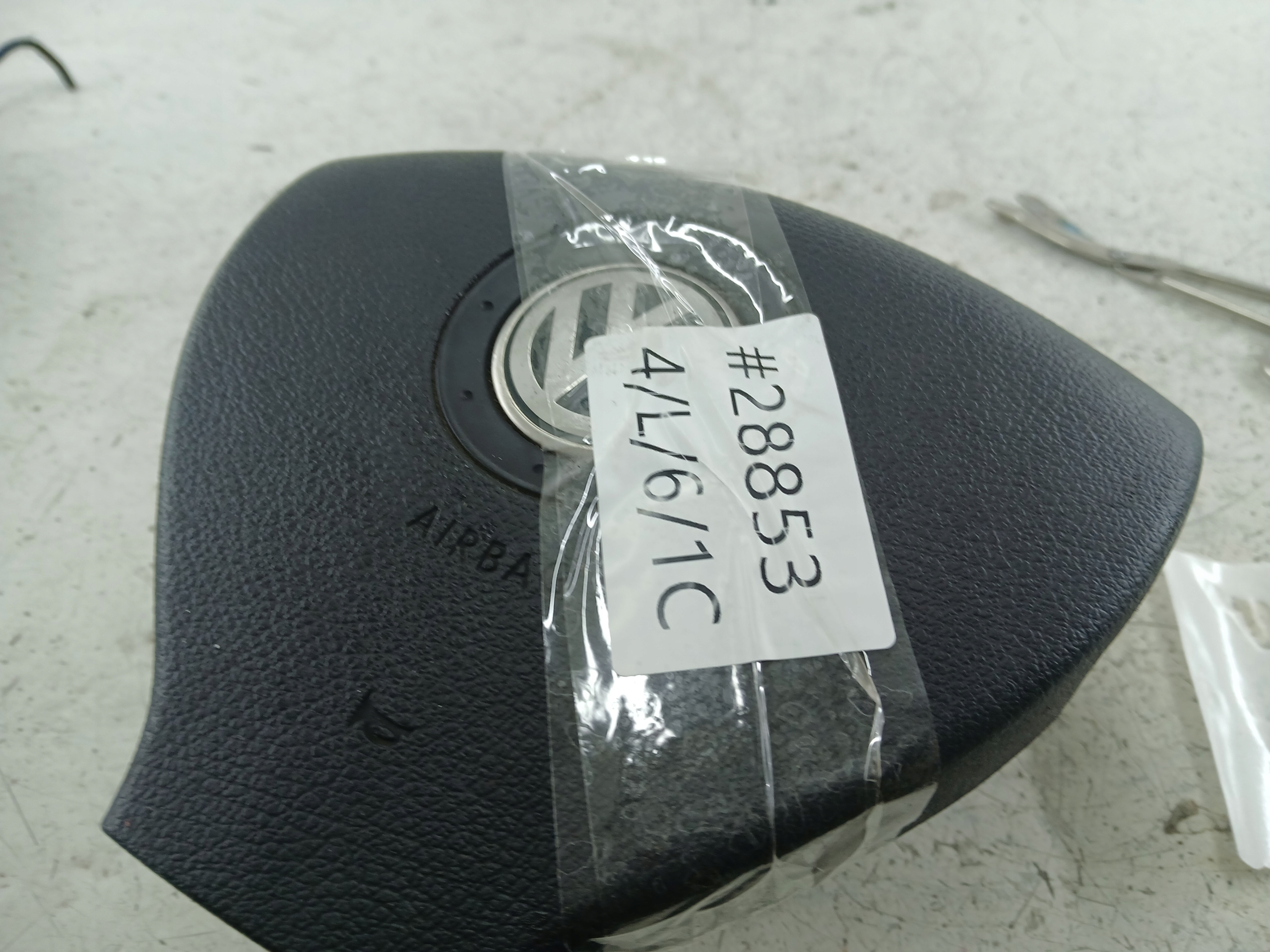 VW GOLF V plus airbag