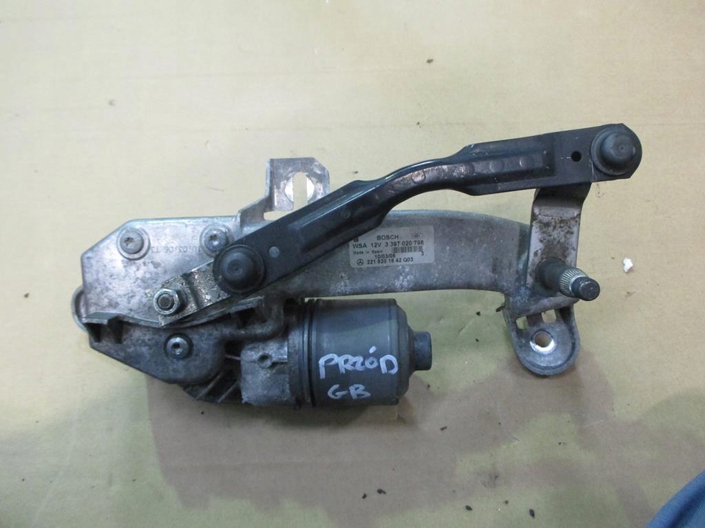 MERCEDES S W221 05- MECHANIZM WYCIERACZKI P UK