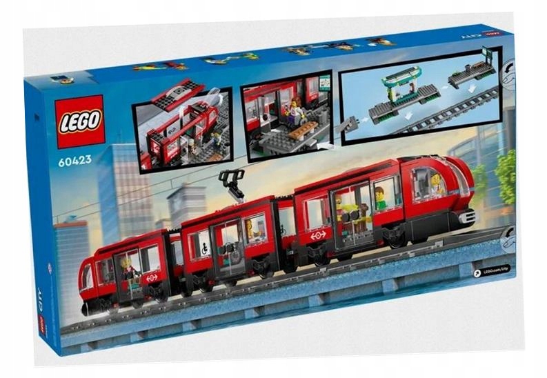 Lego (r) Město 60423 Městská Tramvaj Se Stanicí
