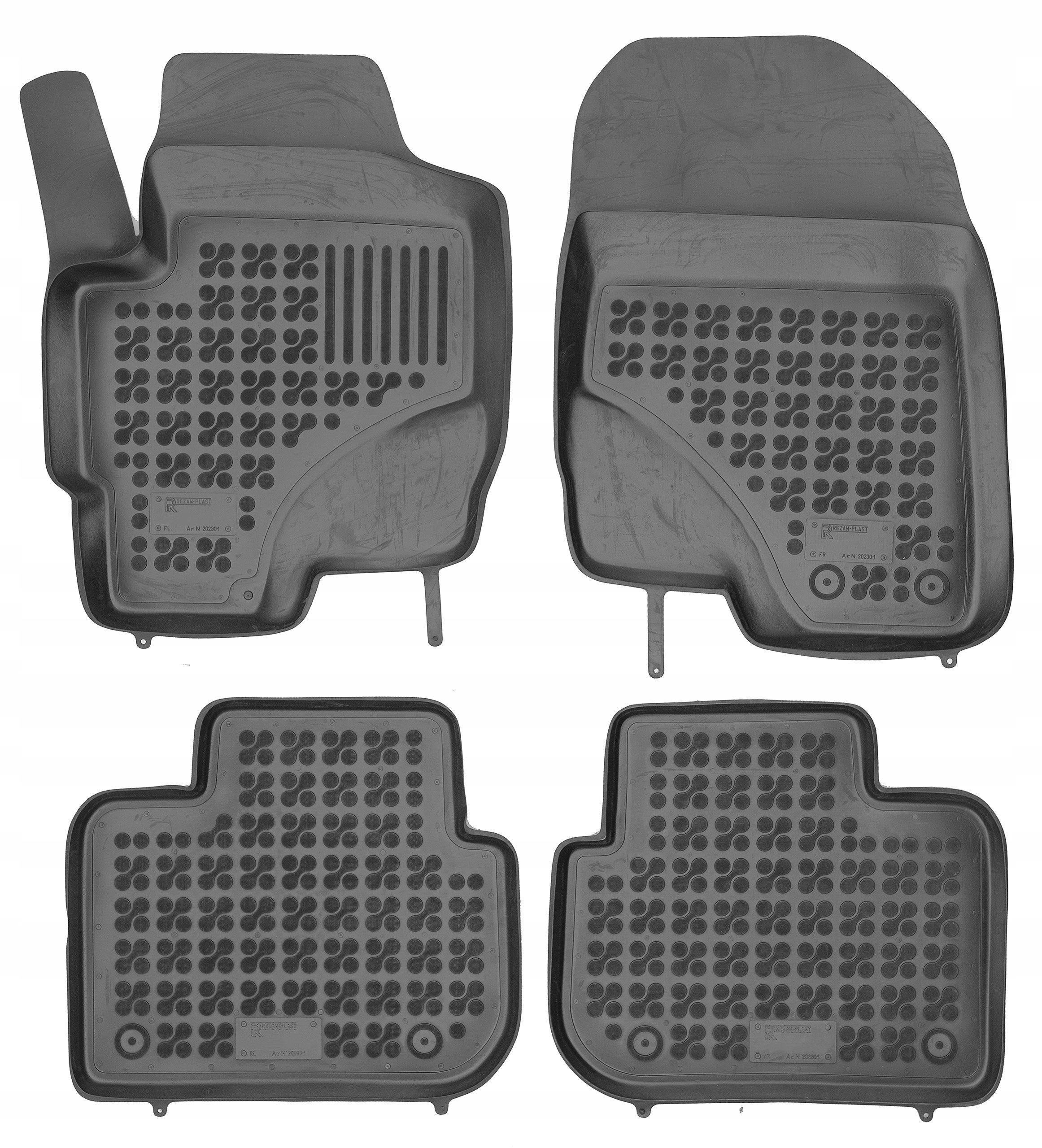 Mitsubishi Colt VId 2009-2012 Резиновые к авто