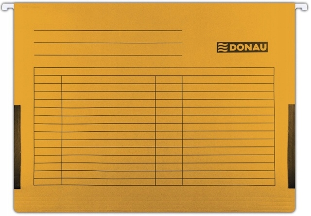 

Teczka zawieszkowa z boczkami A4 Donau pomarańcz