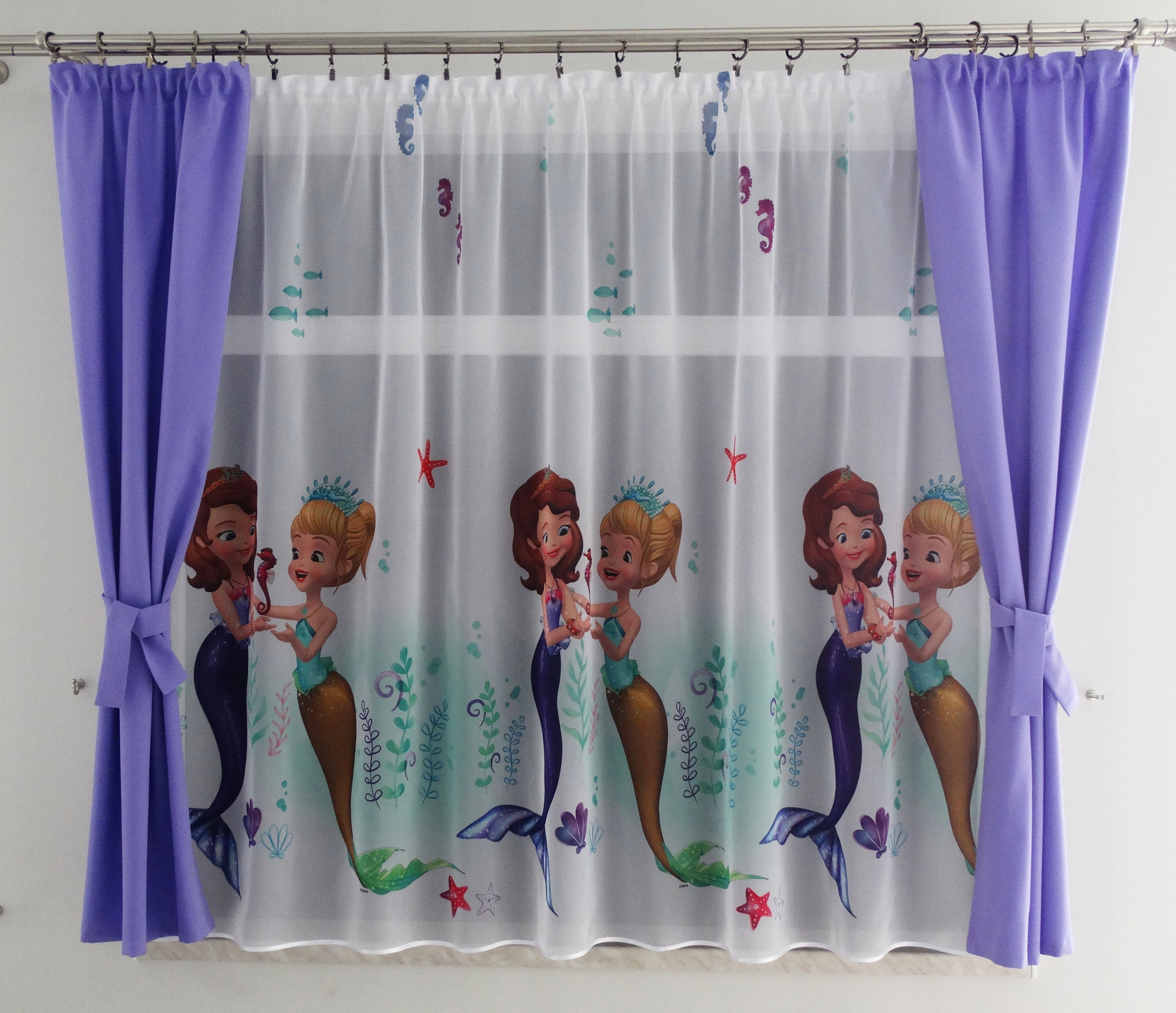 

Mg Kpl Firana Zosia DAC5 +zasłonki Fiolet szyty