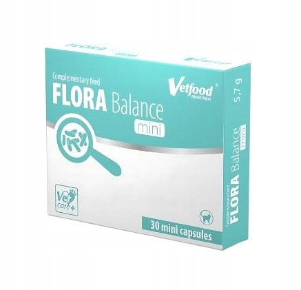 VetFood Flora Balance Kot 30 kapsułek