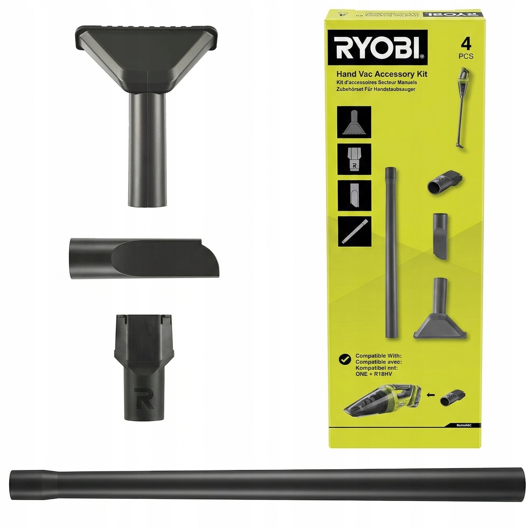 Zestaw ssawek do podłogi do odkurzacza R18HV 4 szt Ryobi