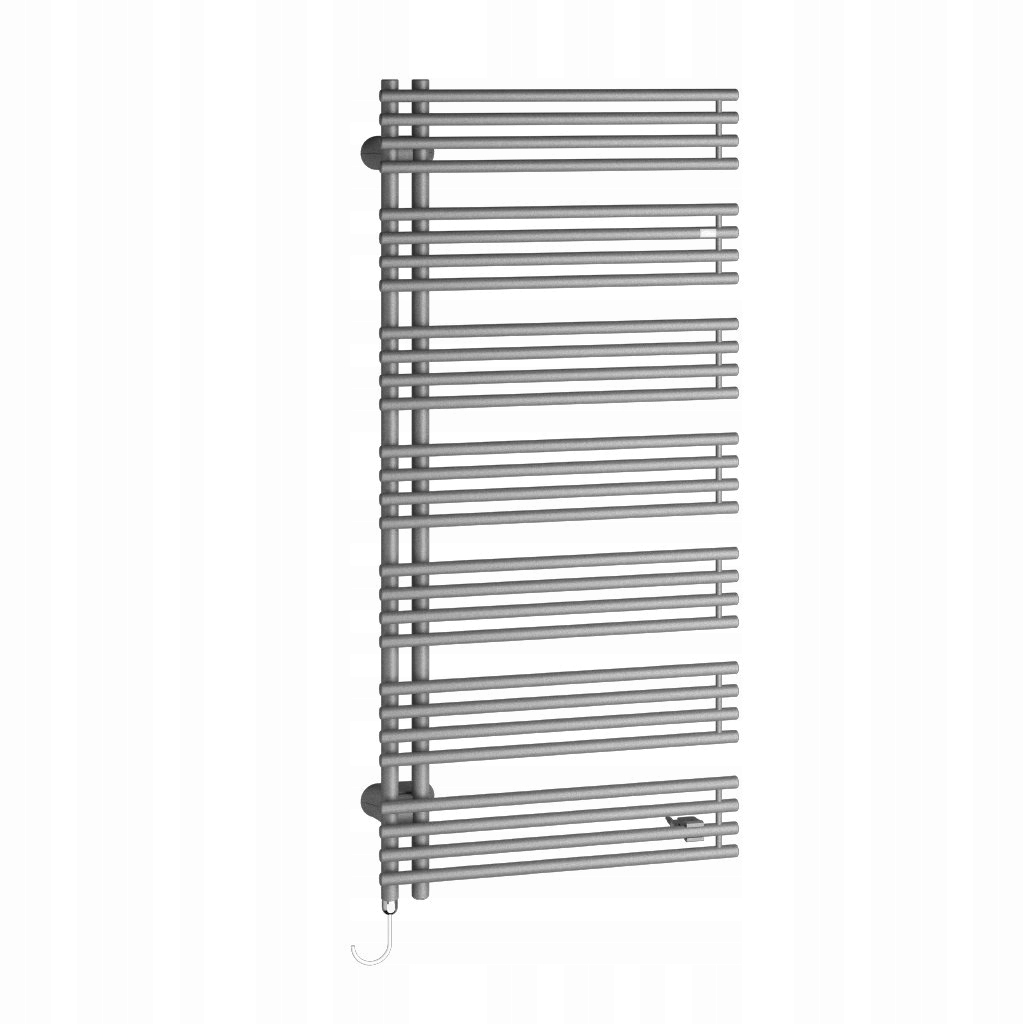 Teleso kúpeľ.rúr.elektr. Kermi Diveo-E 1320X450MM Wrx Vľavo Strieborná DVE1