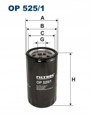 

Filtron Filtr OP525/1 Audi Op 525/1