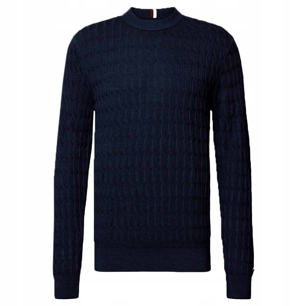 Svetr Tommy Hilfiger Garment MW0MW27757 Tmavě modrý