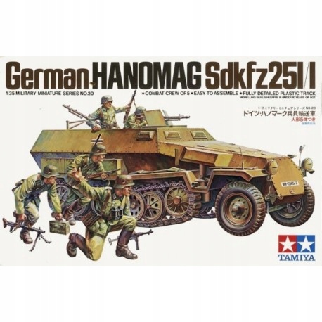 Tamiya 35020 Hanomag Sd Kfz 251/1 1/35 model