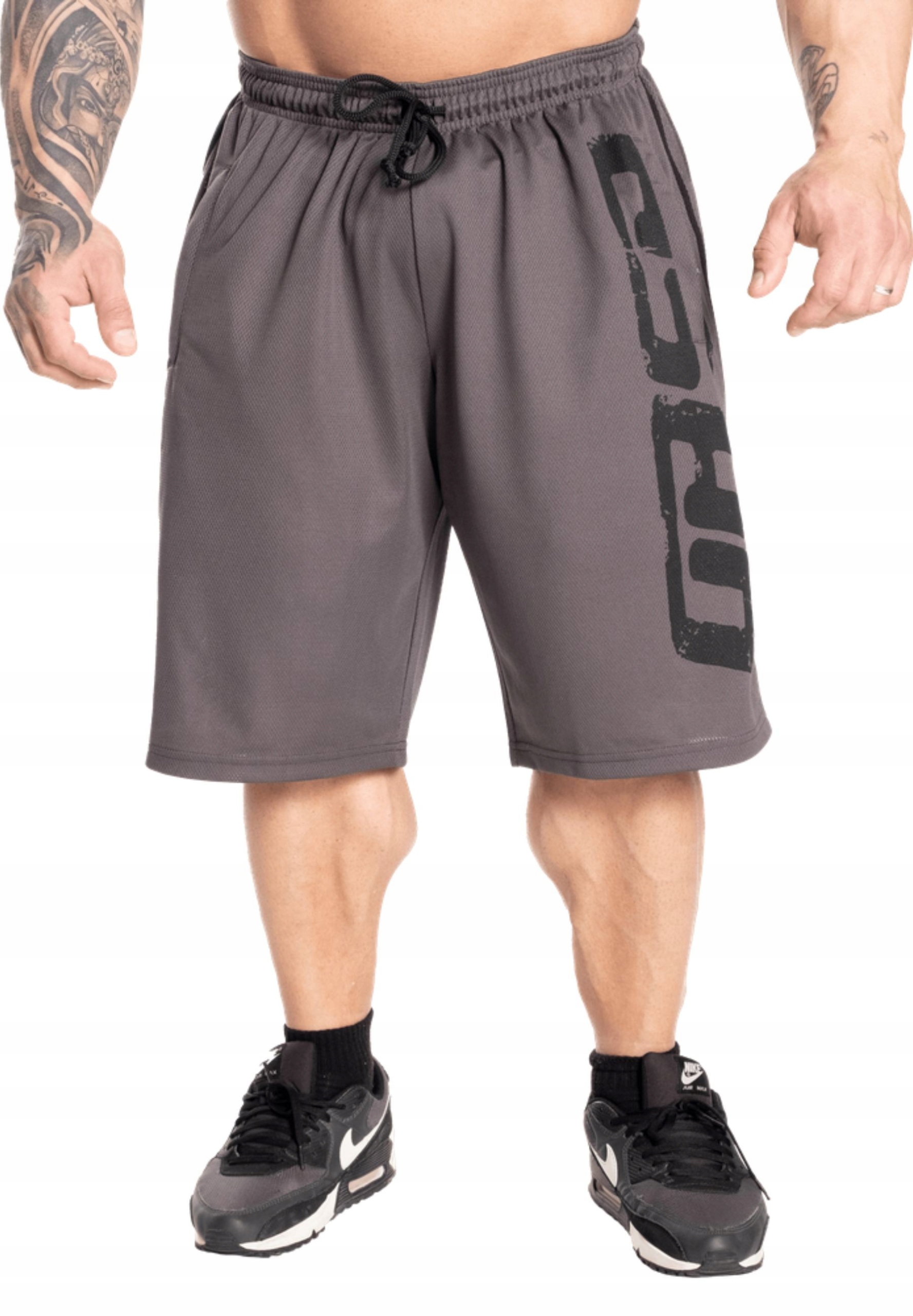 Spodenki męskie na siłownie Gasp Pro Mesh sportowe treningowe luźne