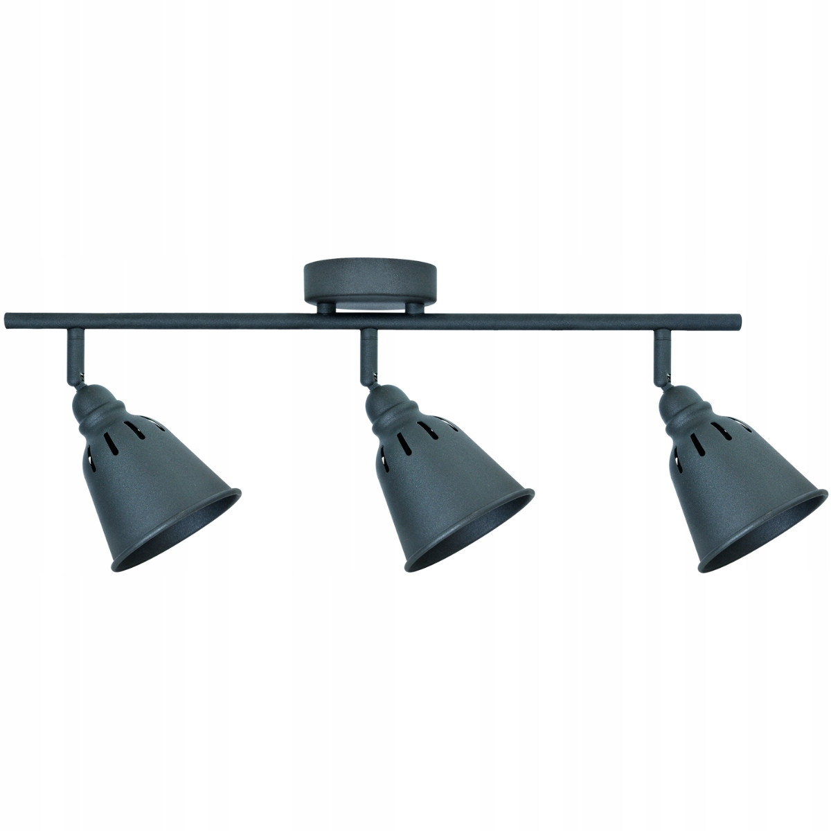 Stropní Svítidlo a nástěnné Led svítidlo, otočné, bodové, 3x E14, černé Fiona