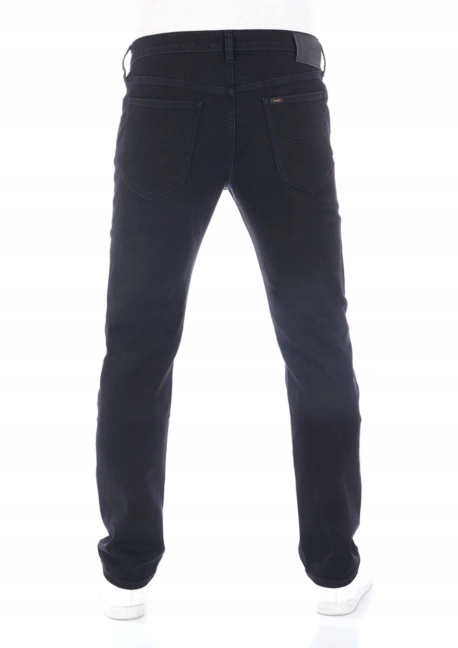 Pánské jednoduché džíny Lee Daren Zip Fly Black Rinse L707PCQE 36/32