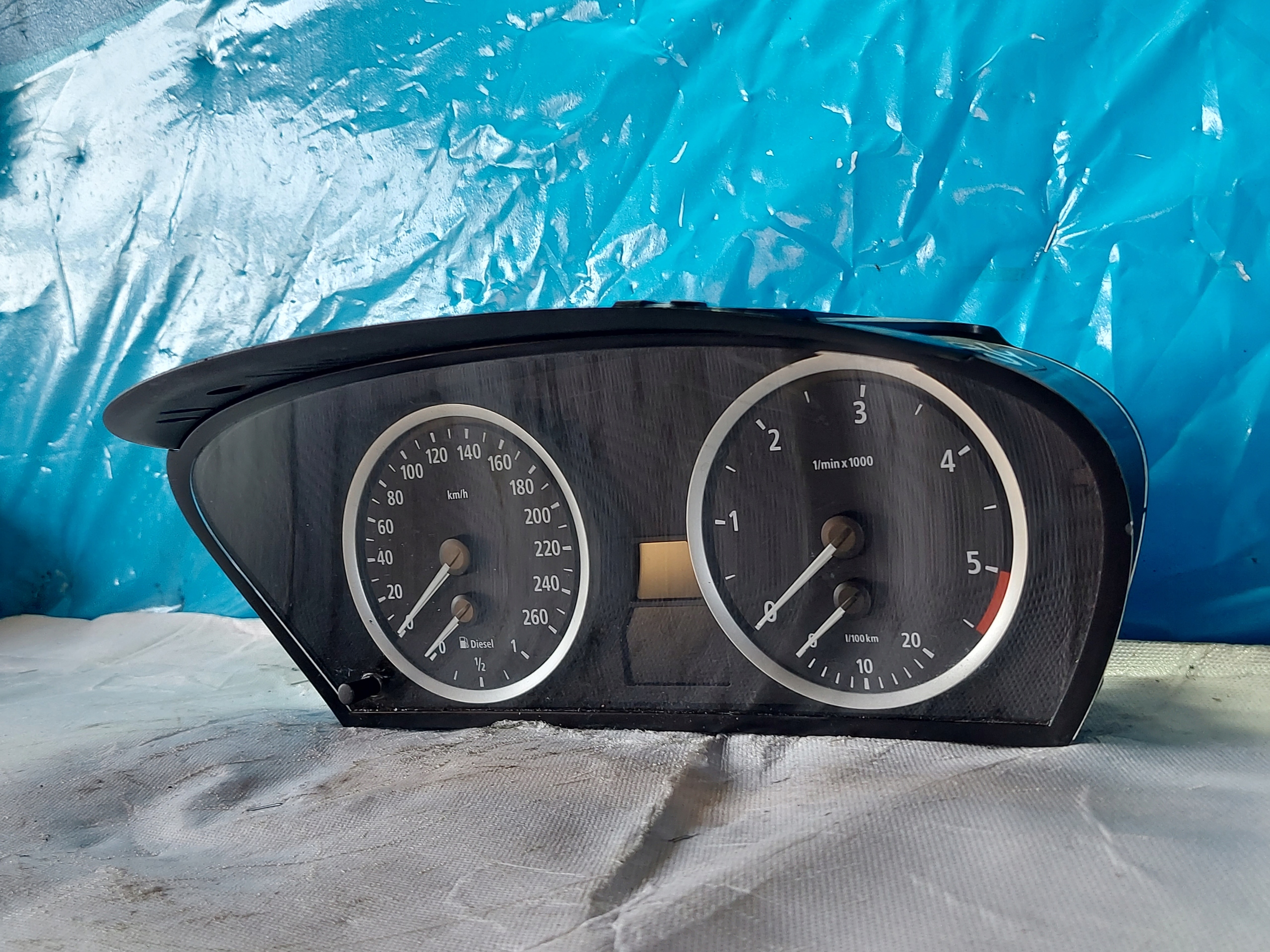 dials clock BMW E60 530d 62116945633