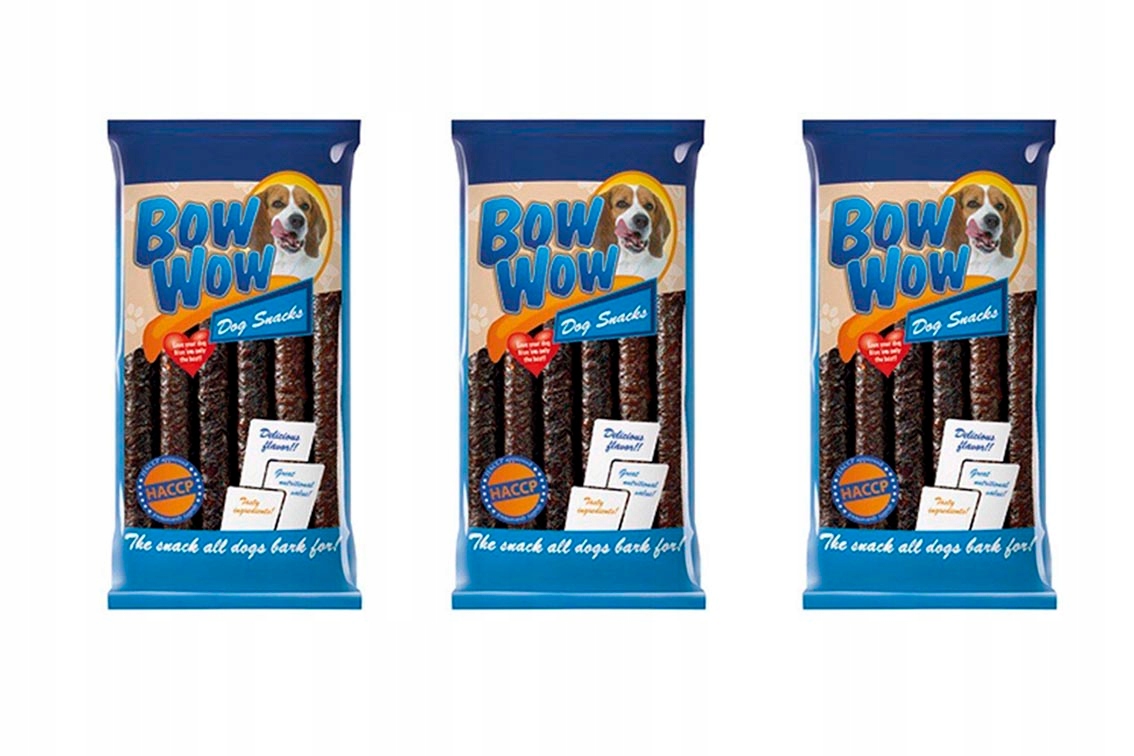 Levně Klobásy Bow Wow s karamelem F363K