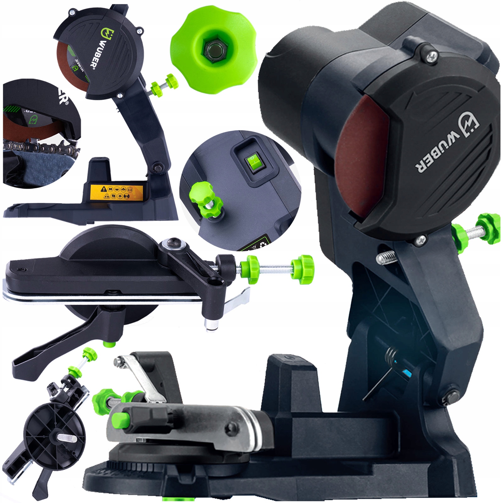 Elektrický Brousek Na Řetězy Pil Na Ostření Kotouč 85 W