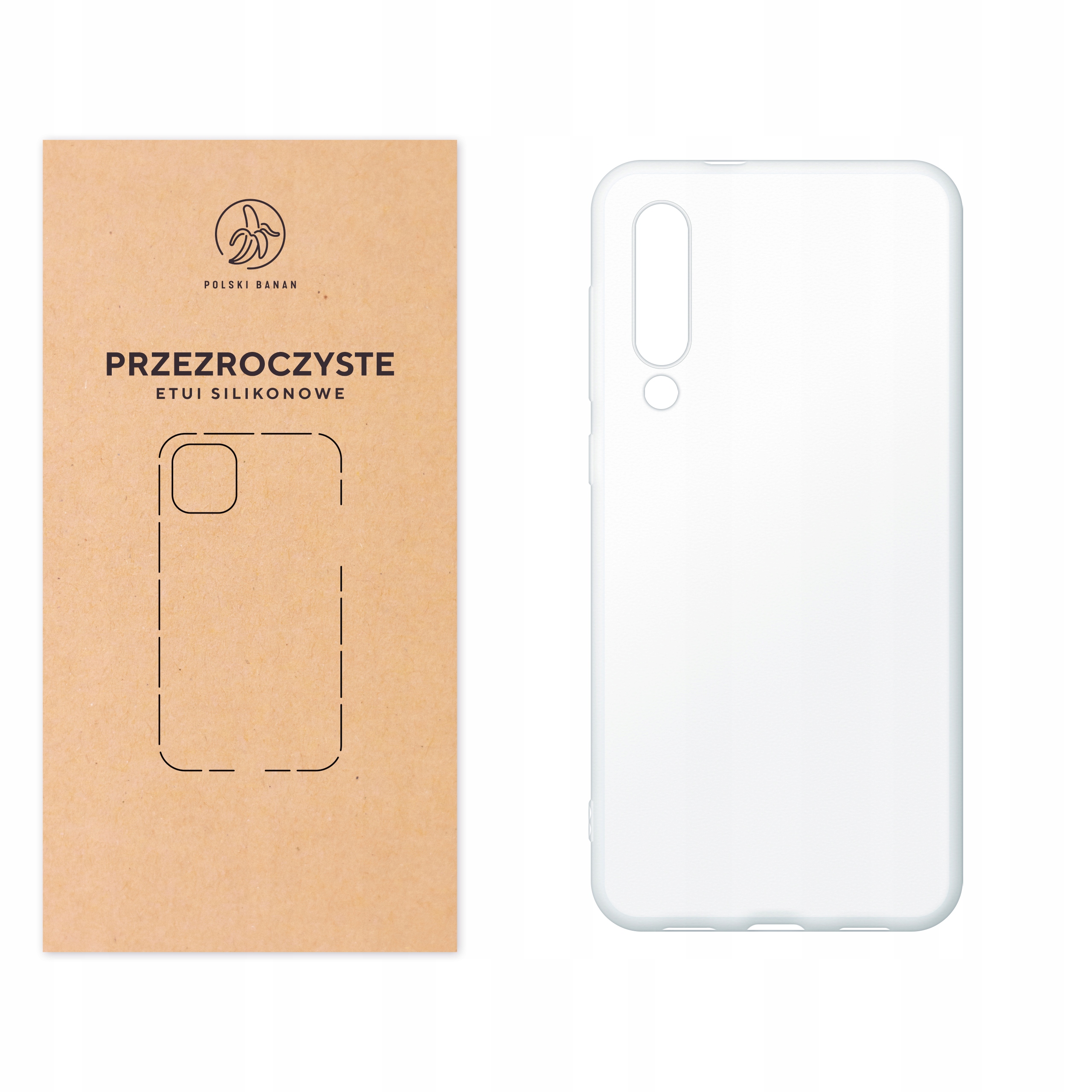 

Etui silikonowe Polski Banan do Xiaomi Mi 9 Se