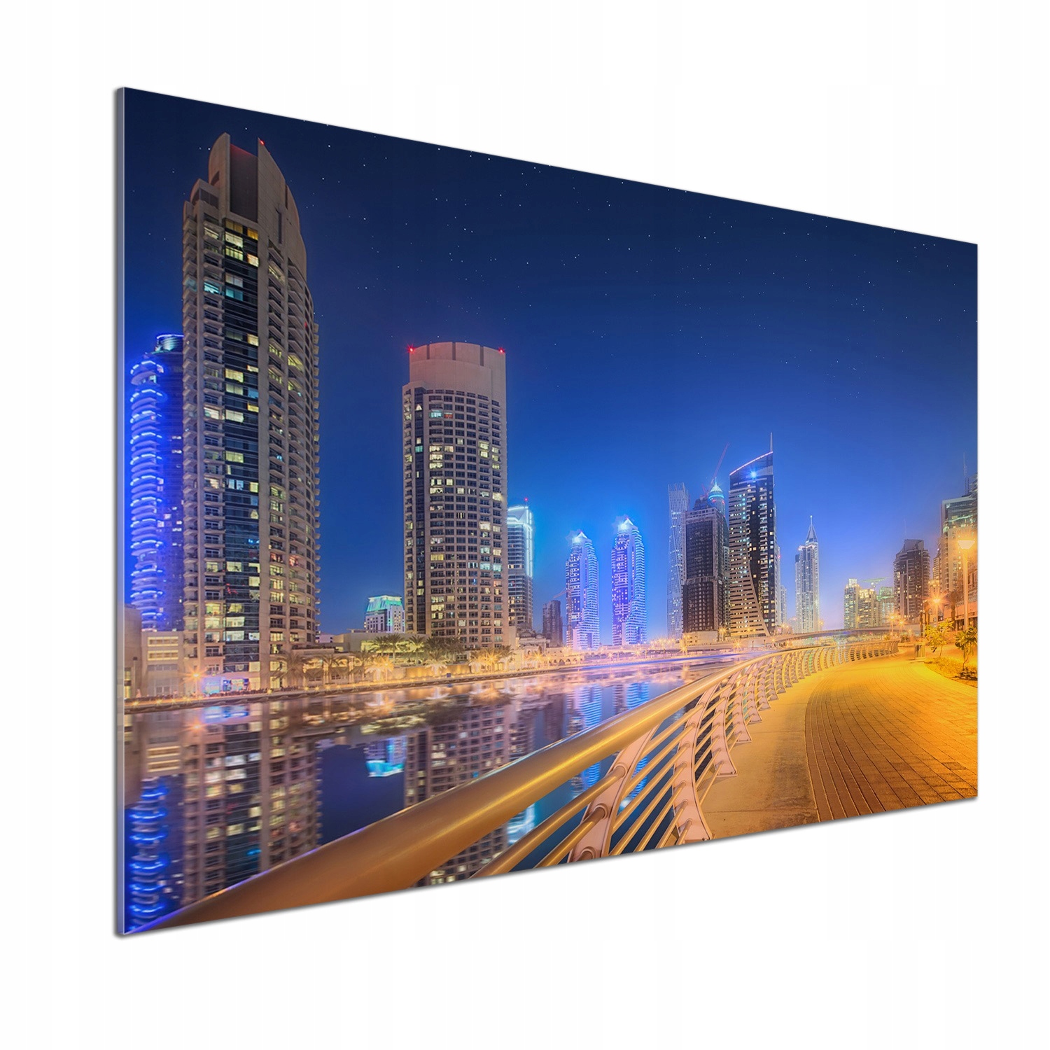 Sklenený panel do kuchyne Dubaj 100 x 70 cm Lepidlo