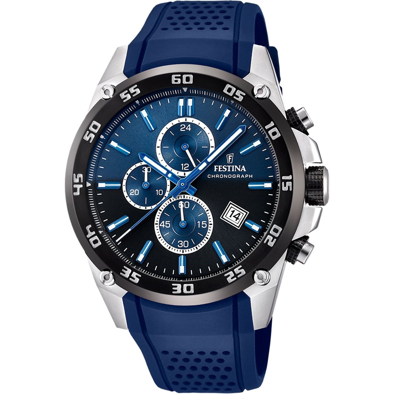 Festina The Originals 20330/A Sportovní hodinky s modrým páskem na kauču