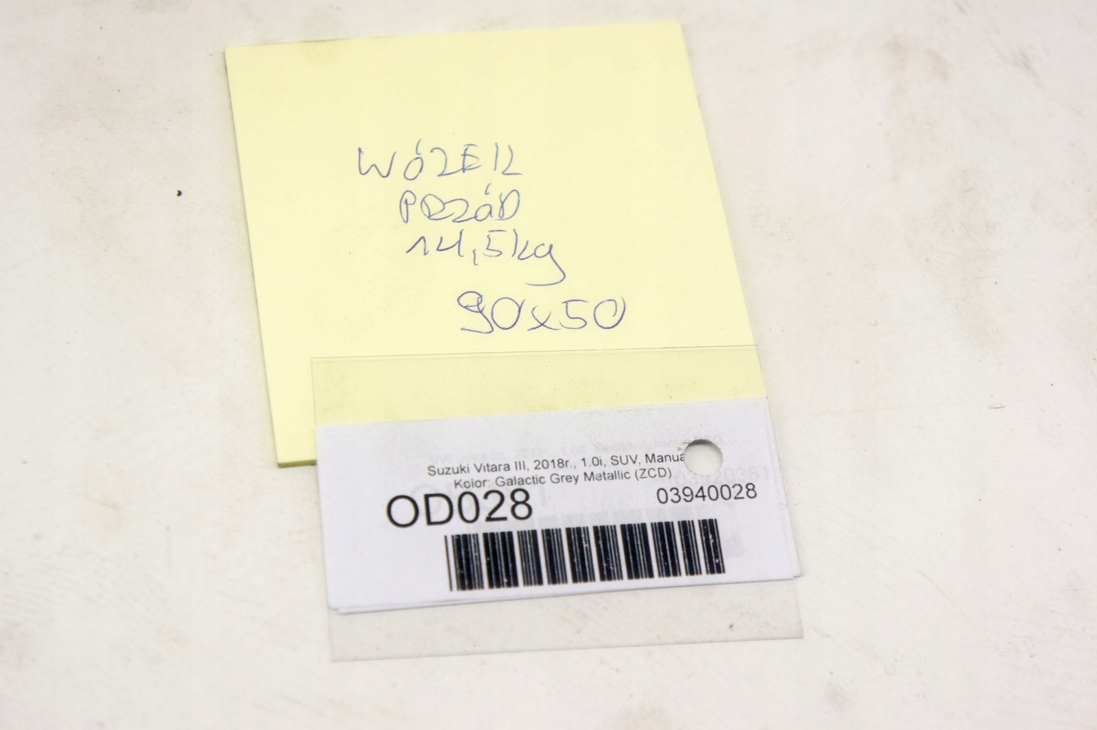 OD028 suzuki VITARA III 1.0и рама подрамник перед