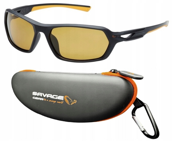 Polarizační brýle Savage Gear Polarized 3 Yellow Pouzdro