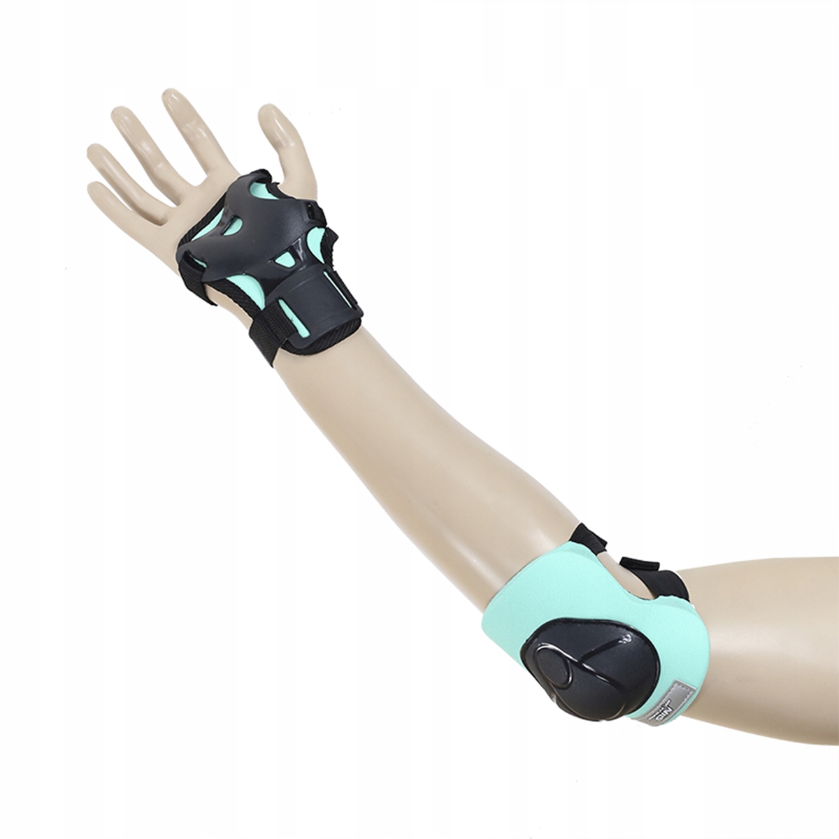 ZESTAW OCHRANIACZY NA NADGARSTKI ŁOKCIE I KOLANA ROWER DESKOROLKA ROZM.L Wiek dziecka 3 lata +