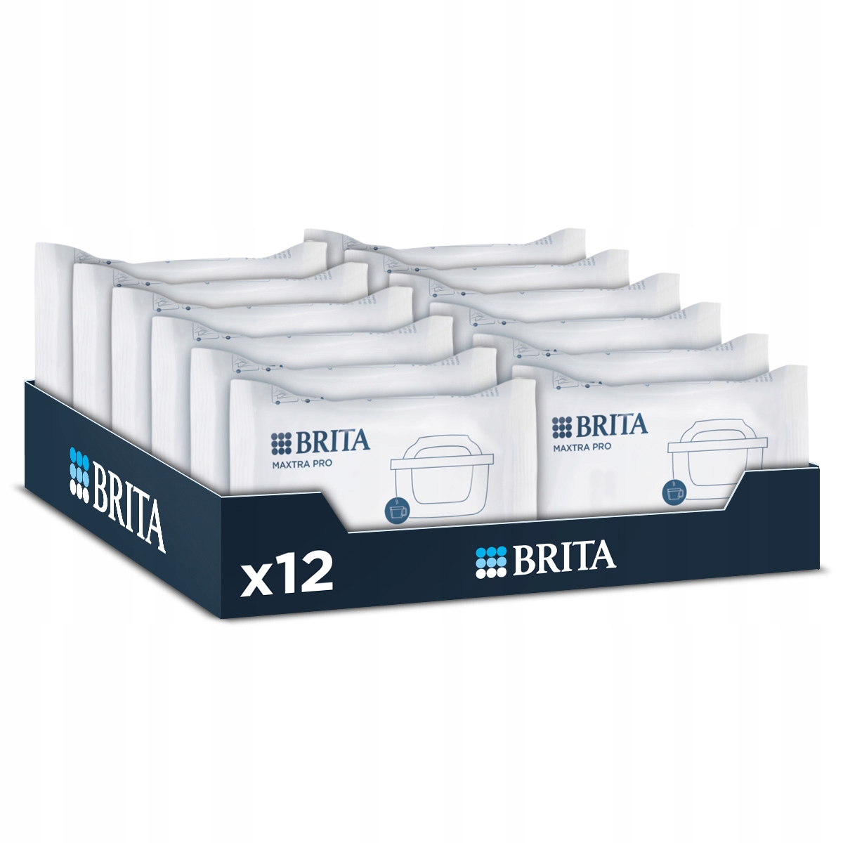 Brita filtry filtrujące wodę twardą do dzbanka Hard Water Expert 12 sztuk