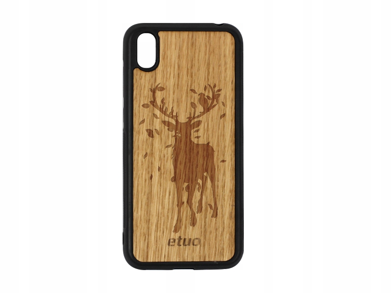 

Etui na Huawei Honor 8S Wood Case - dąb