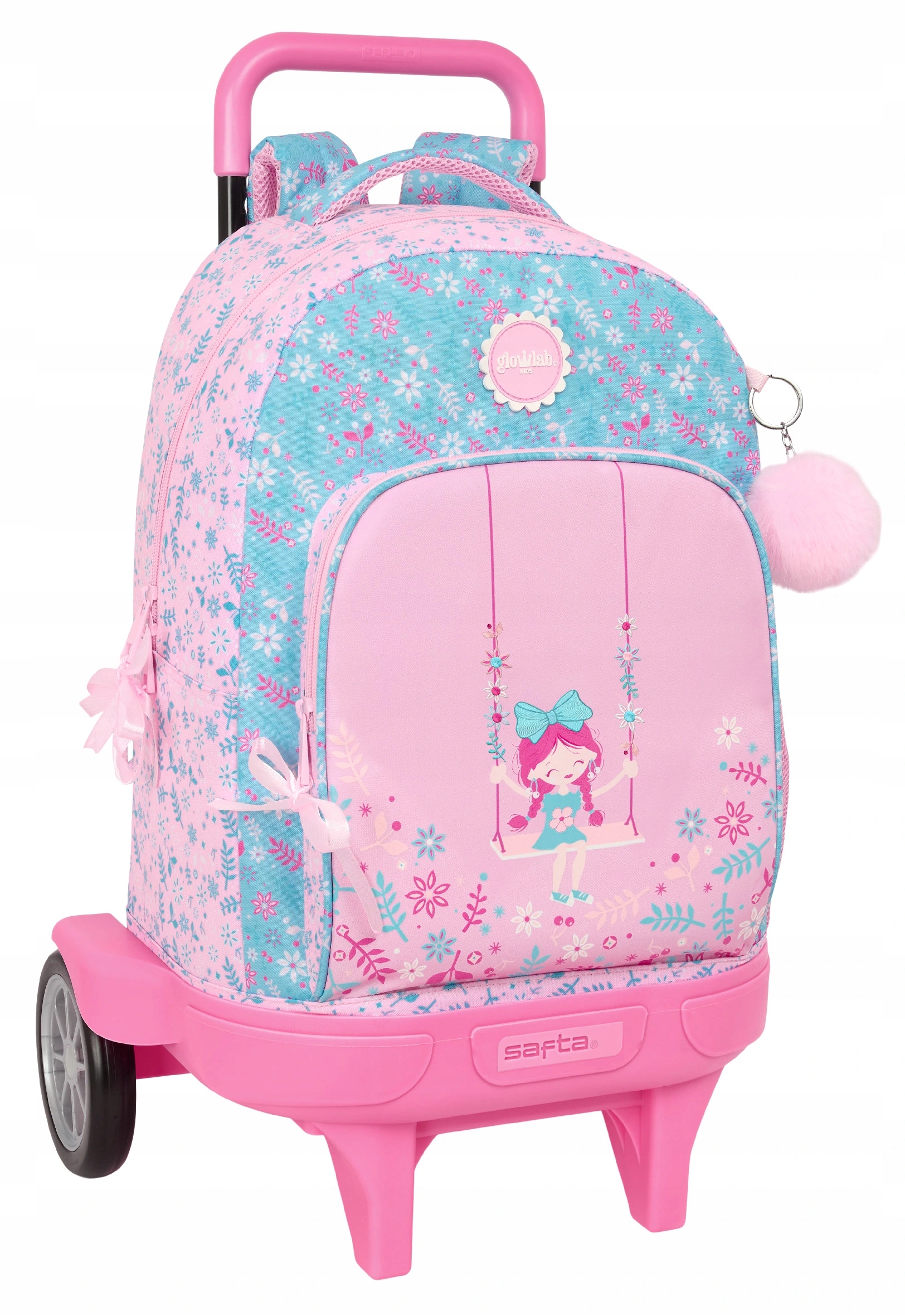 Školní batoh na kolečkách Safta Glowlab Kids "Swing" 33 L