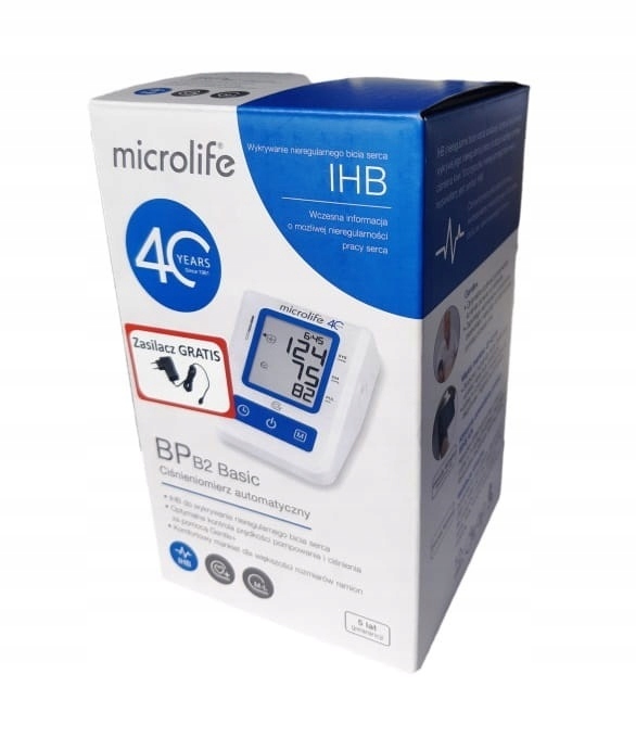 Ciśnieniomierz elektroniczny na ramię Microlife Bp B2 Basic
