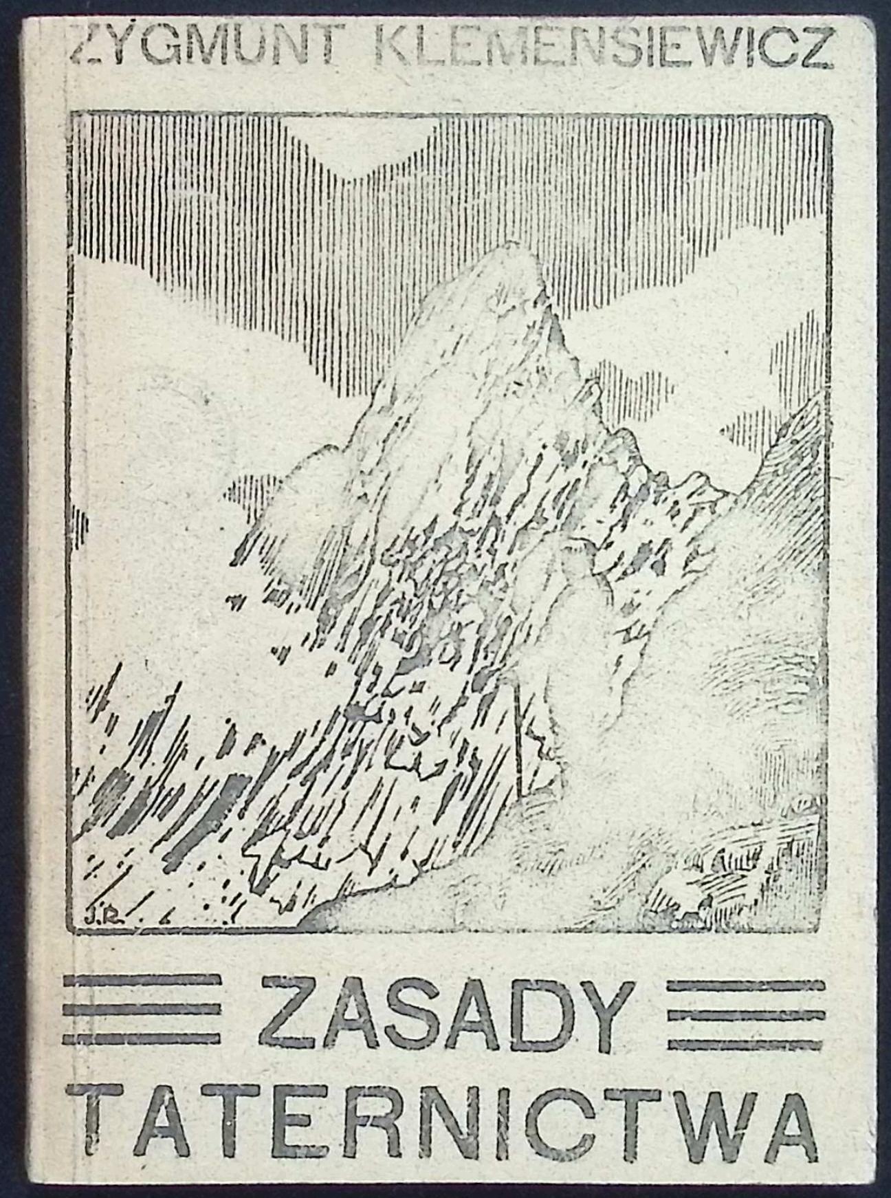 Zasady taternictwa Zygmunt Klemensiewicz reprint
