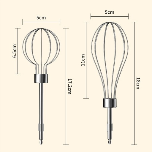 Bezprzewodowy blender ręczny 3 prędkości czarny Model asd123
