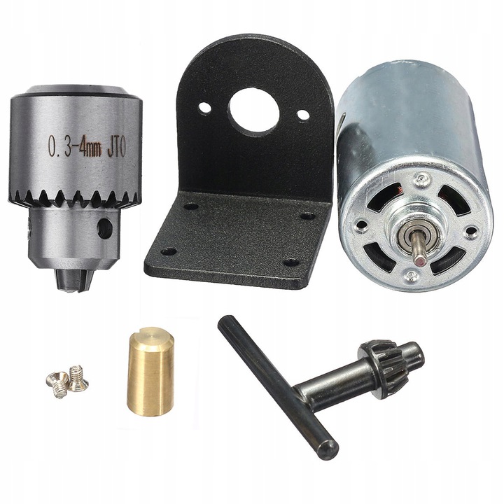 МОТОР С МИНИАТЮРНЫМ РУЧНЫМ СВЕРЛИЛЬНЫМ ПАТРОНОМ