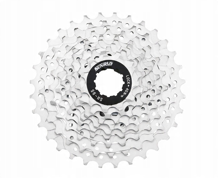 

Kaseta 9 rzędowa SunRun 11-32 zamiennik Shimano