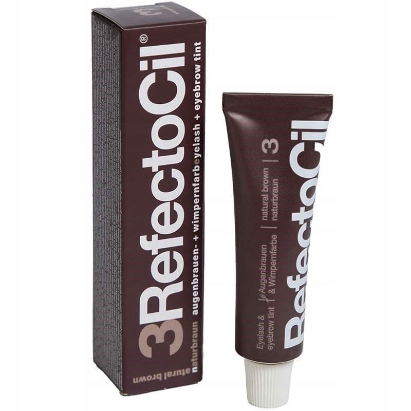 Henna do brwi i rzęs RefectoCil 3 brązowa 15 ml