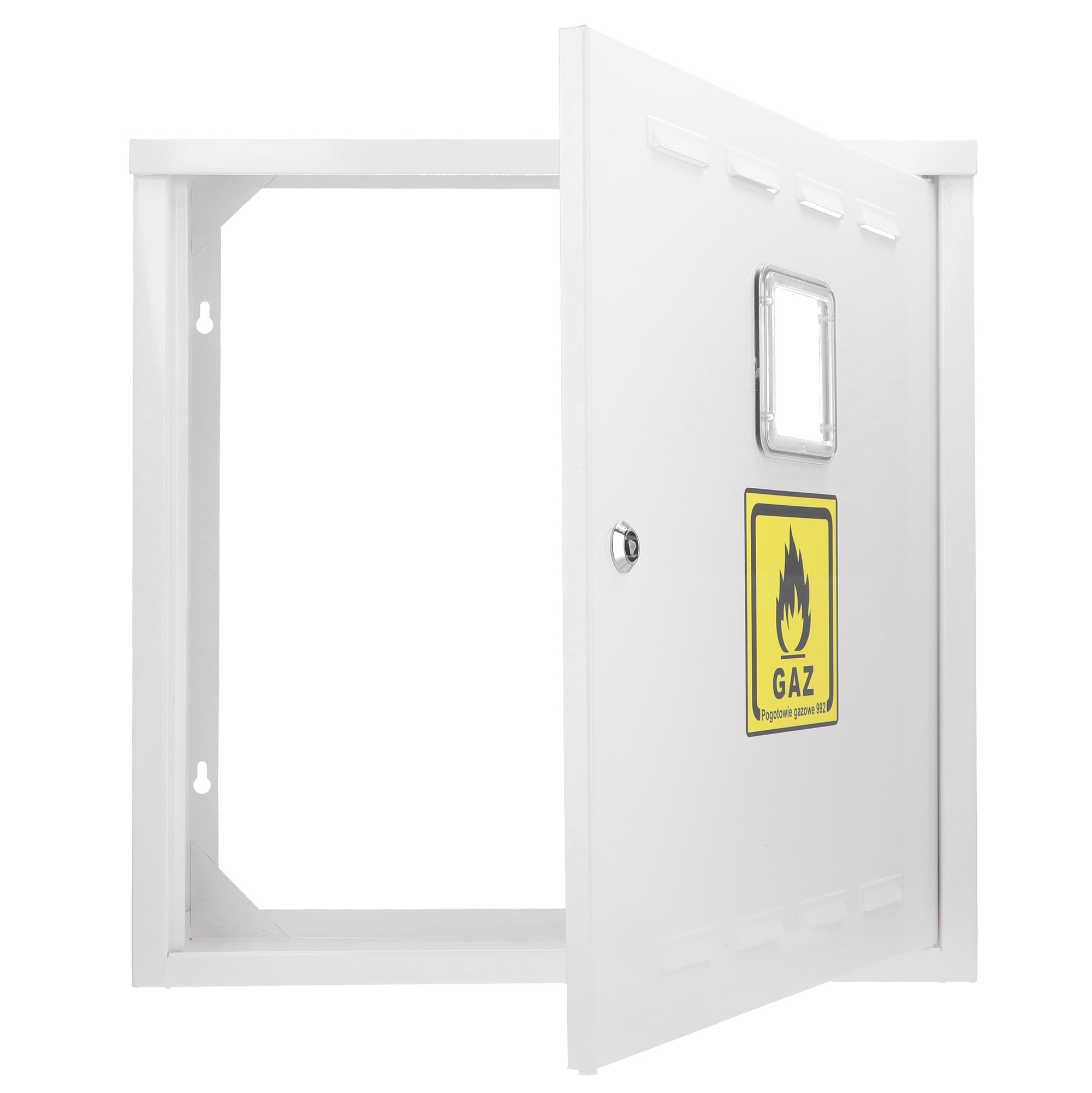SZAFKA GAZOWA SKRZYNKA 50x80x25 BIAŁA BEZ PLECÓW Marka inna