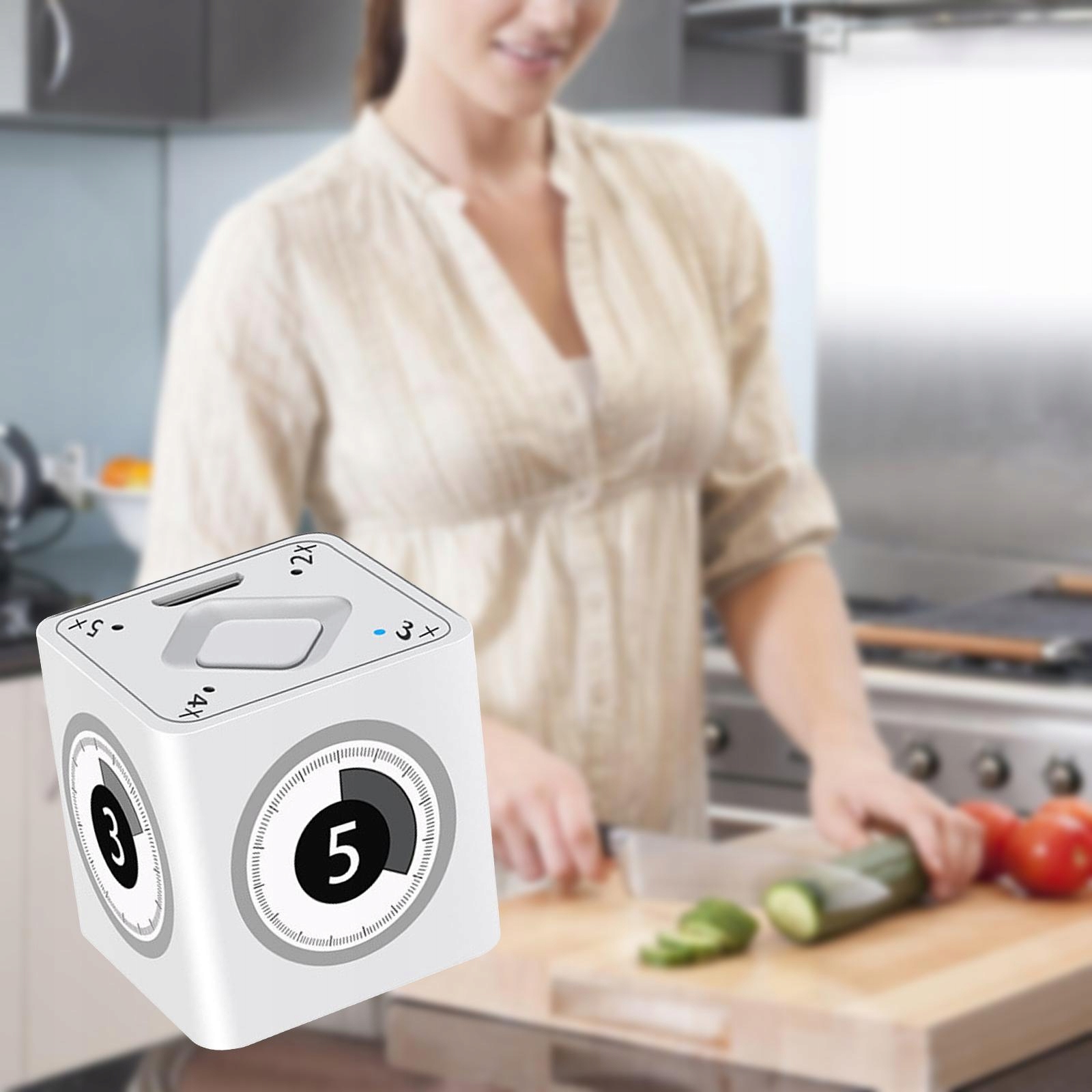 Timer with Blue Light Portable Counter Kitchen EAN (GTIN) 0785329343549