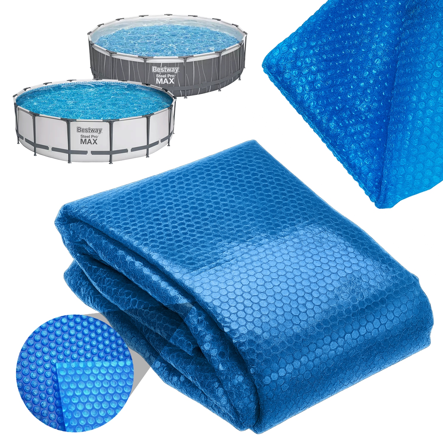 Silná vyhřívací podložka solární krycí plachta do bazénu