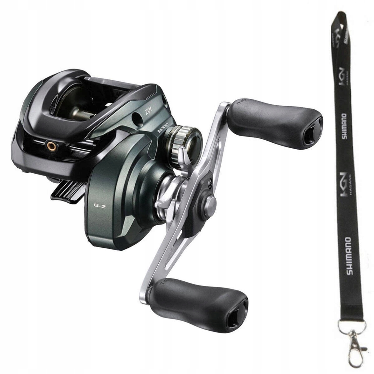 Multiplikator Shimano Curado M 201 Hg Gratis!